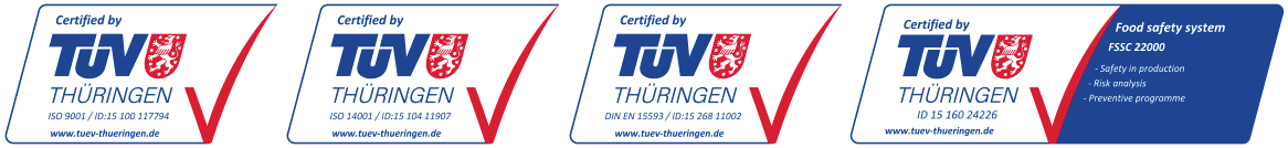 TÜV Thüringen sertifikatai